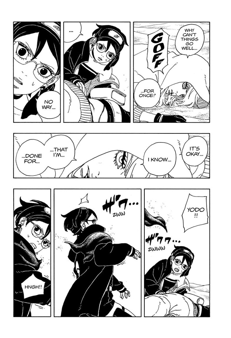 Boruto Two Blue Vortex Chapter 20 Page 32