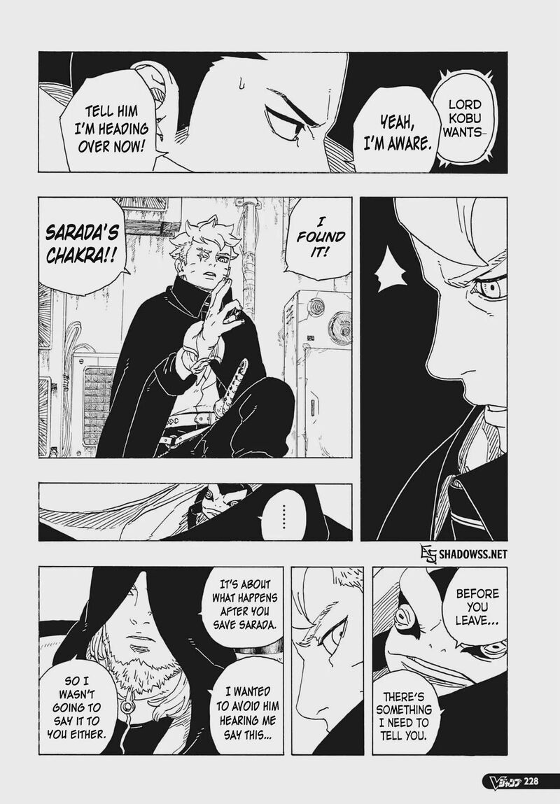 Boruto Two Blue Vortex Chapter 38 Page 34