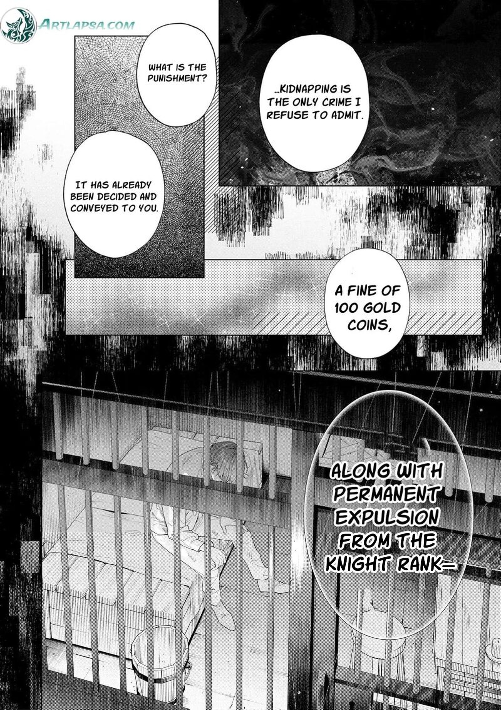 Botsuraku Reijou Binbou Kishi No Maid Ni Narimasu Chapter 33 Page 8