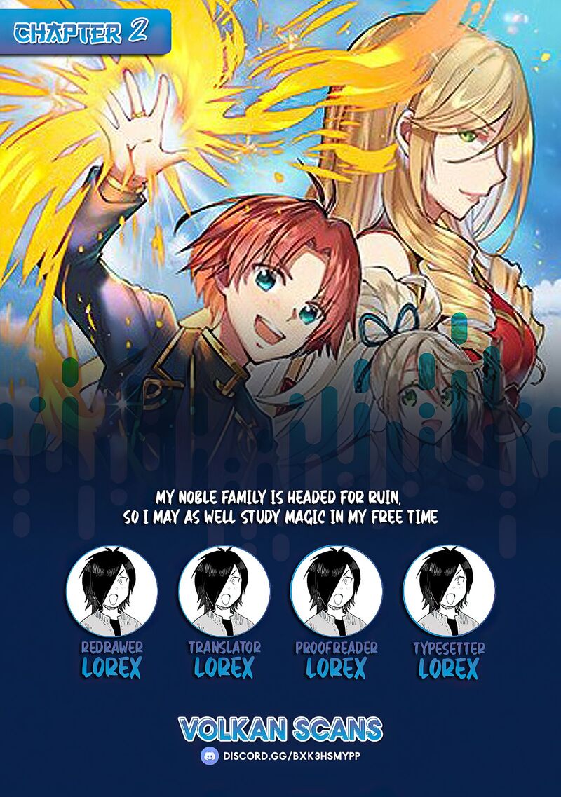 Botsuraku Yotei No Kizoku Dakedo Hima Datta Kara Mahou Wo Kiwamete Mita Chapter 2 Page 1