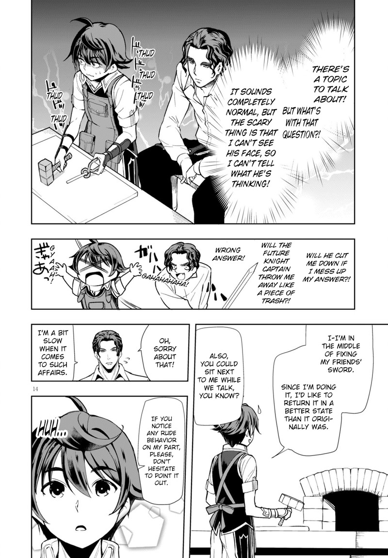 Botsuraku Youtei Nanode Kajishokunin Wo Mezasu Chapter 3 Page 13