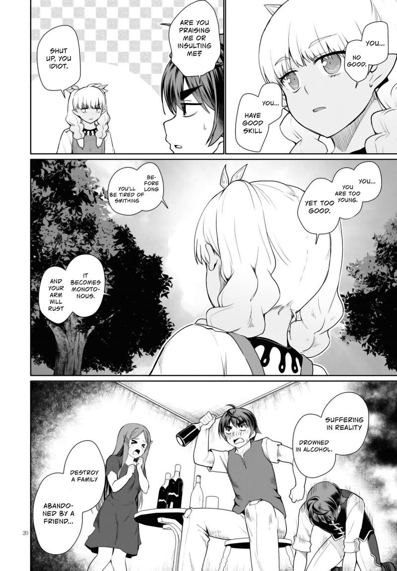 Botsuraku Youtei Nanode Kajishokunin Wo Mezasu Chapter 43 Page 21