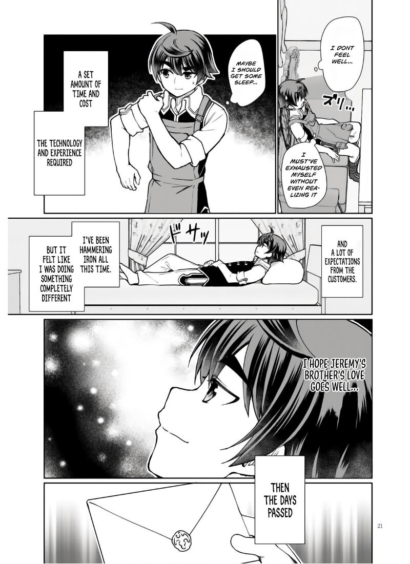 Botsuraku Youtei Nanode Kajishokunin Wo Mezasu Chapter 45 Page 22