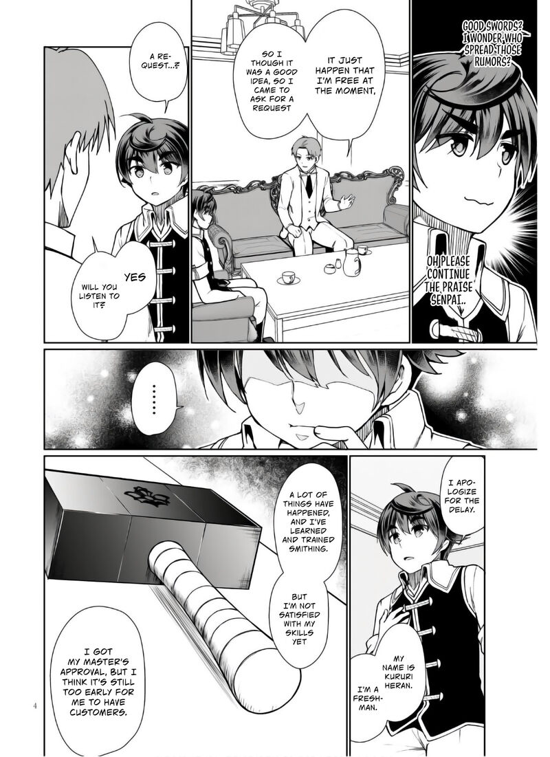 Botsuraku Youtei Nanode Kajishokunin Wo Mezasu Chapter 45 Page 5