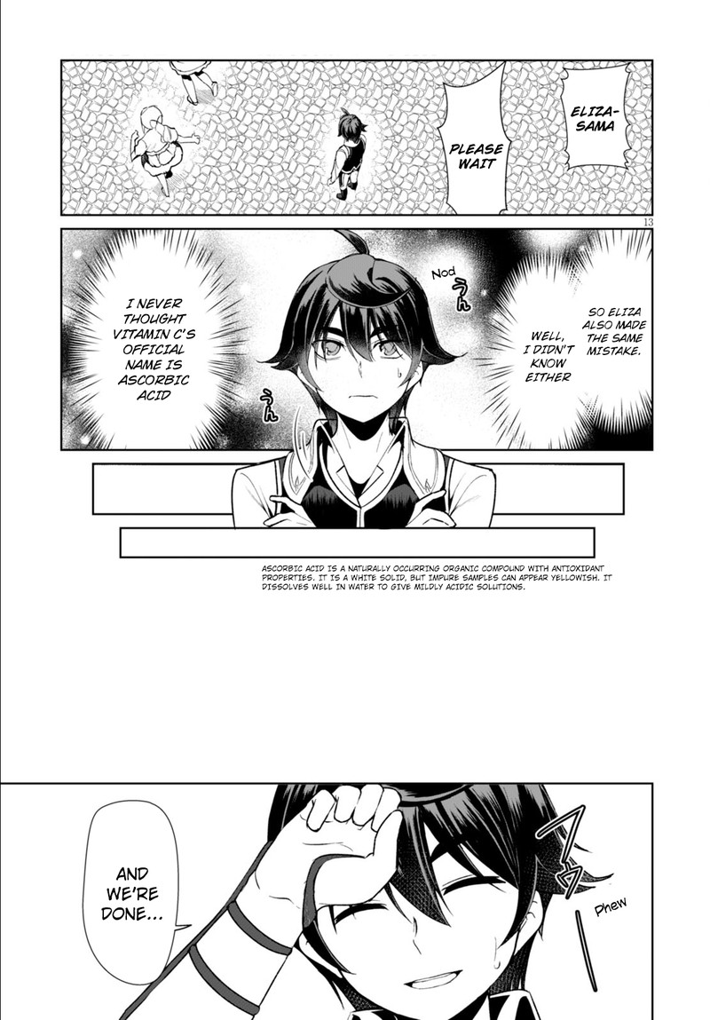 Botsuraku Youtei Nanode Kajishokunin Wo Mezasu Chapter 5 Page 13