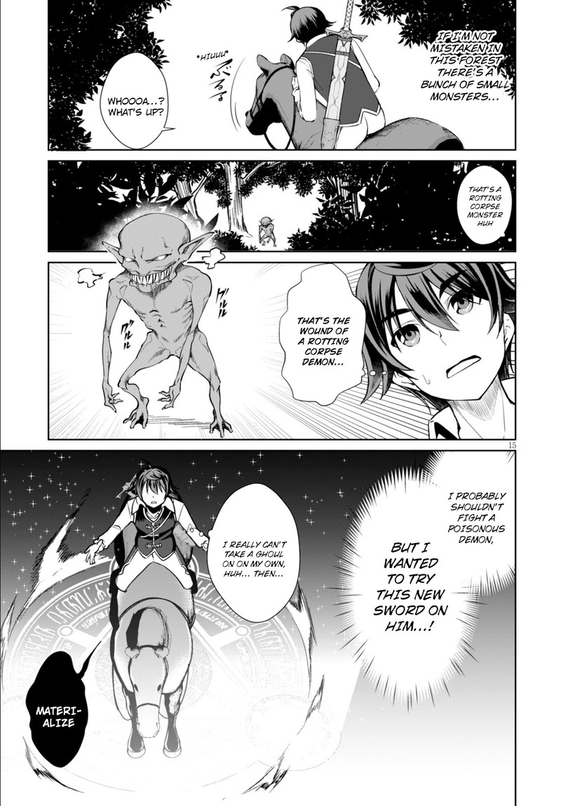 Botsuraku Youtei Nanode Kajishokunin Wo Mezasu Chapter 5 Page 15