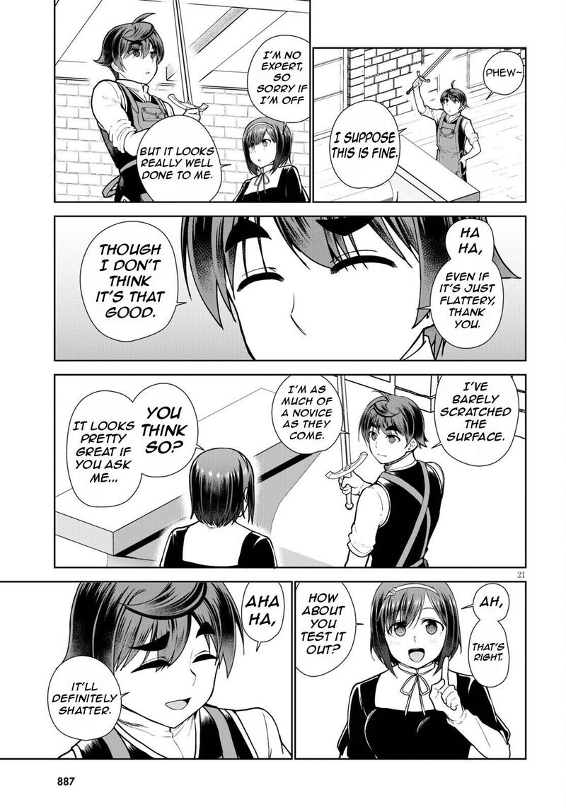 Botsuraku Youtei Nanode Kajishokunin Wo Mezasu Chapter 56 Page 24