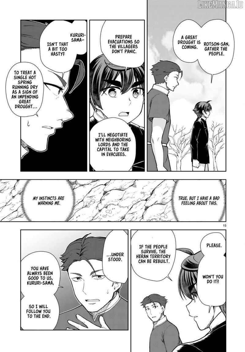 Botsuraku Youtei Nanode Kajishokunin Wo Mezasu Chapter 66 Page 15