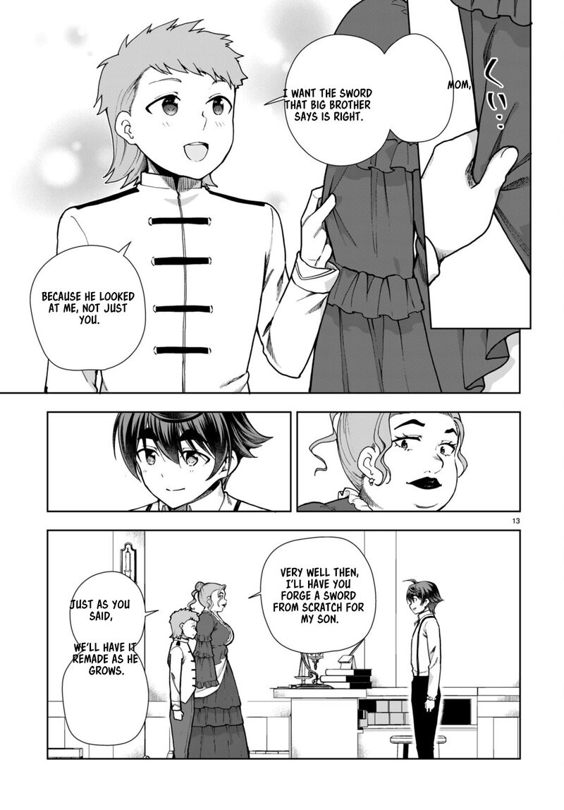 Botsuraku Youtei Nanode Kajishokunin Wo Mezasu Chapter 81 Page 13