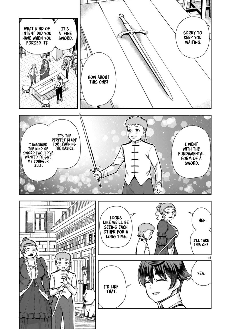 Botsuraku Youtei Nanode Kajishokunin Wo Mezasu Chapter 81 Page 15