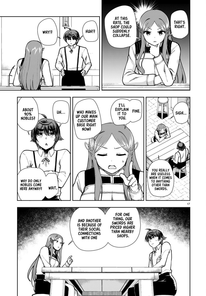 Botsuraku Youtei Nanode Kajishokunin Wo Mezasu Chapter 81 Page 17
