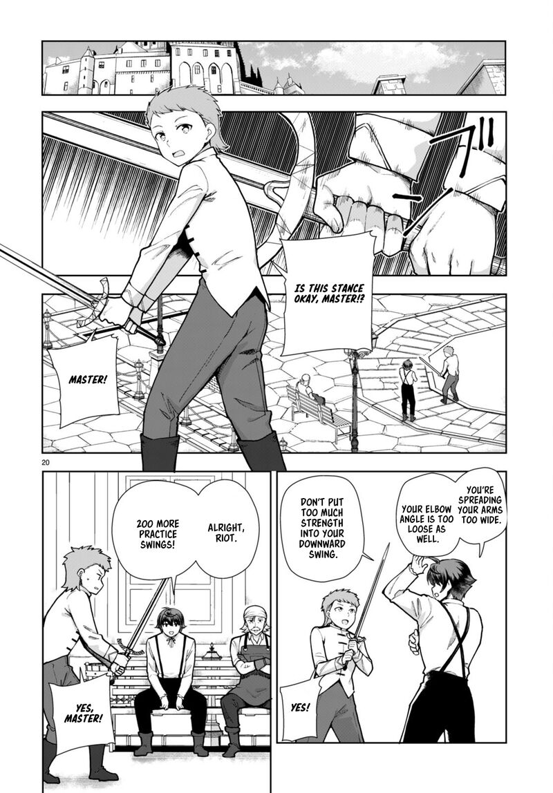 Botsuraku Youtei Nanode Kajishokunin Wo Mezasu Chapter 81 Page 20
