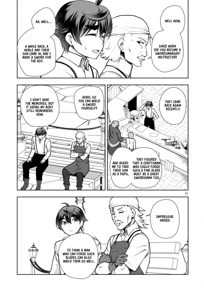 Botsuraku Youtei Nanode Kajishokunin Wo Mezasu Chapter 81 Page 21