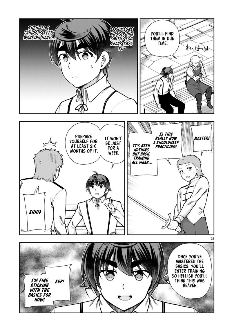 Botsuraku Youtei Nanode Kajishokunin Wo Mezasu Chapter 81 Page 23