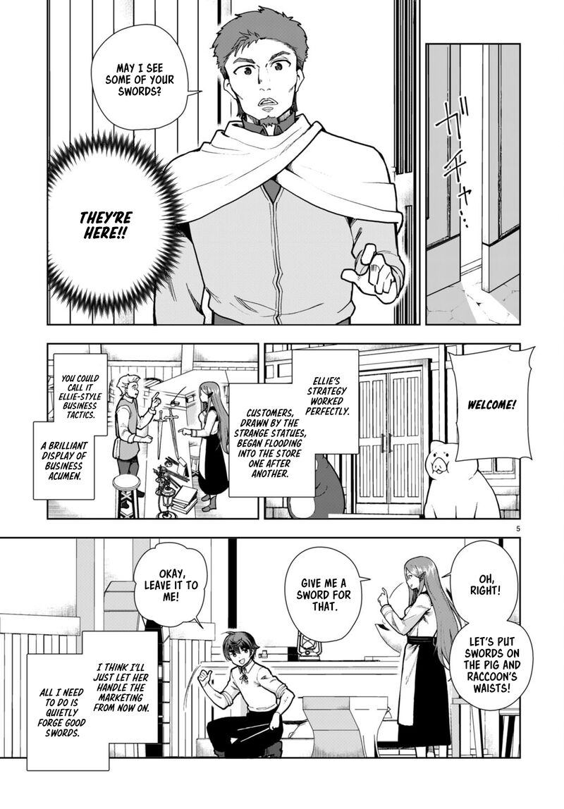 Botsuraku Youtei Nanode Kajishokunin Wo Mezasu Chapter 81 Page 5