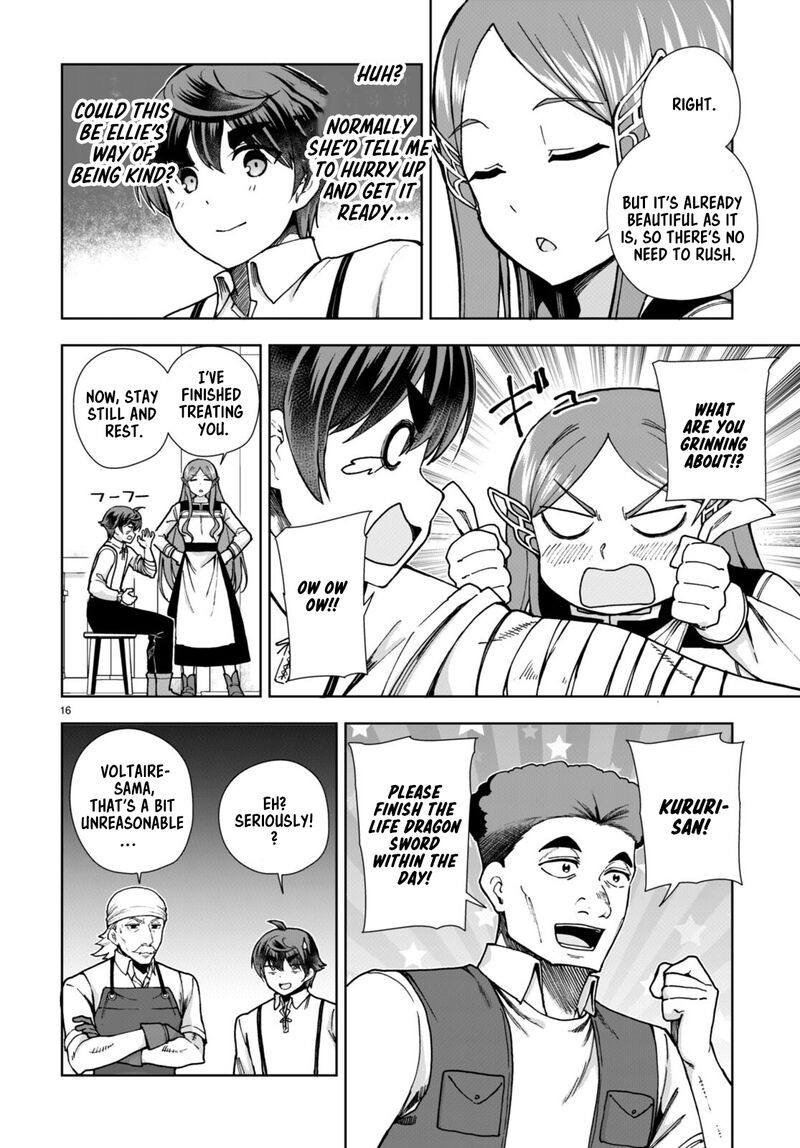 Botsuraku Youtei Nanode Kajishokunin Wo Mezasu Chapter 84 Page 18