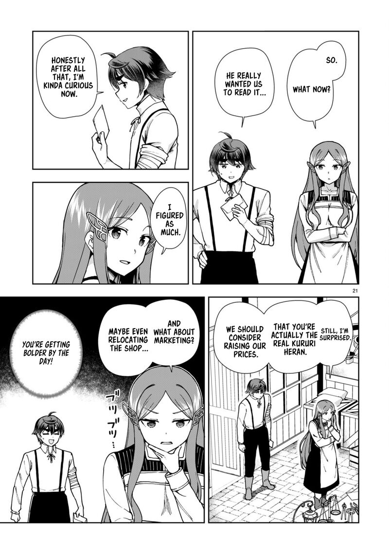 Botsuraku Youtei Nanode Kajishokunin Wo Mezasu Chapter 85 Page 21