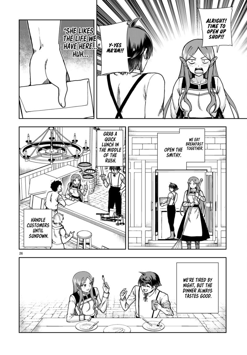 Botsuraku Youtei Nanode Kajishokunin Wo Mezasu Chapter 85 Page 26