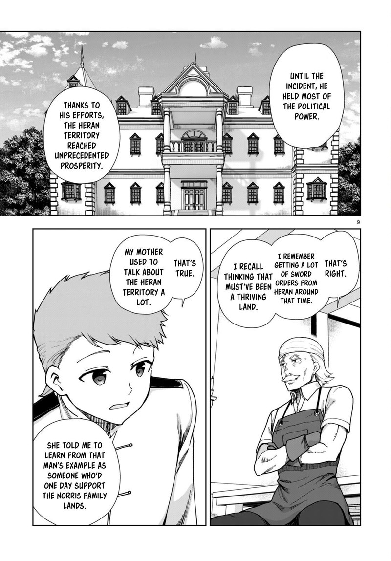 Botsuraku Youtei Nanode Kajishokunin Wo Mezasu Chapter 86 Page 9