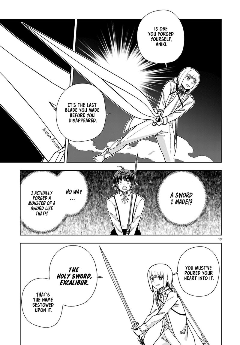 Botsuraku Youtei Nanode Kajishokunin Wo Mezasu Chapter 91 Page 13