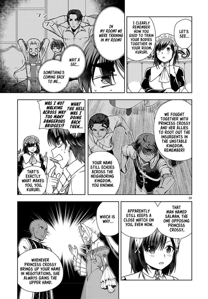 Botsuraku Youtei Nanode Kajishokunin Wo Mezasu Chapter 92 Page 23