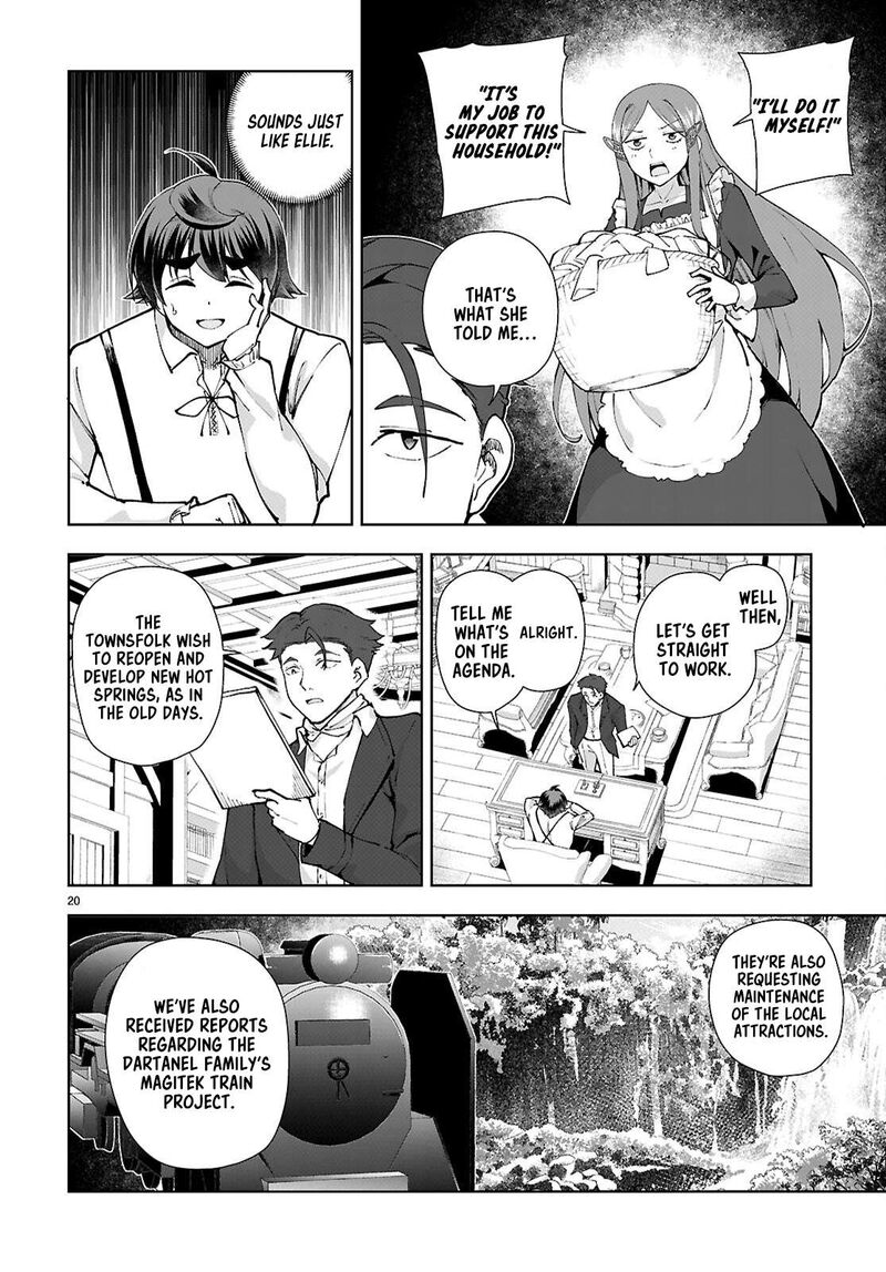 Botsuraku Youtei Nanode Kajishokunin Wo Mezasu Chapter 96 Page 20