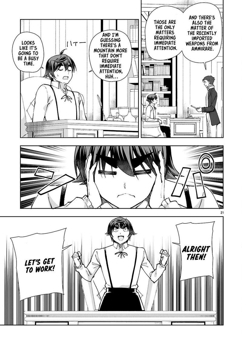 Botsuraku Youtei Nanode Kajishokunin Wo Mezasu Chapter 96 Page 21