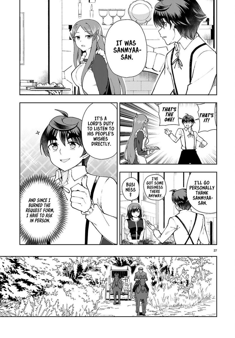 Botsuraku Youtei Nanode Kajishokunin Wo Mezasu Chapter 96 Page 27