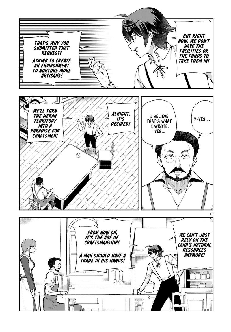 Botsuraku Youtei Nanode Kajishokunin Wo Mezasu Chapter 97 Page 13