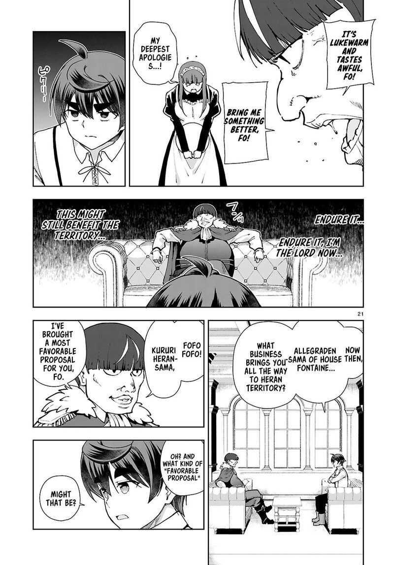 Botsuraku Youtei Nanode Kajishokunin Wo Mezasu Chapter 97 Page 21