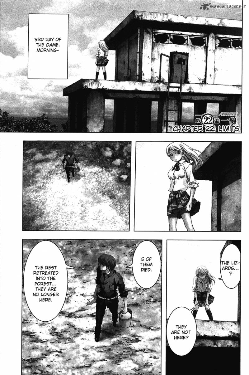 Btooom Chapter 22 Page 2