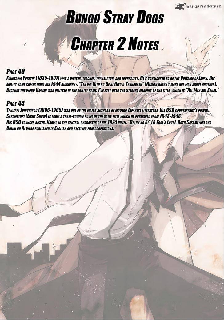 Bungo Stray Dogs Chapter 2 Page 47