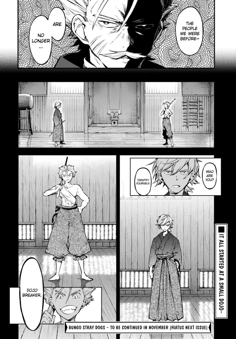 Bungou Stray Dogs Chapter 103e Page 19