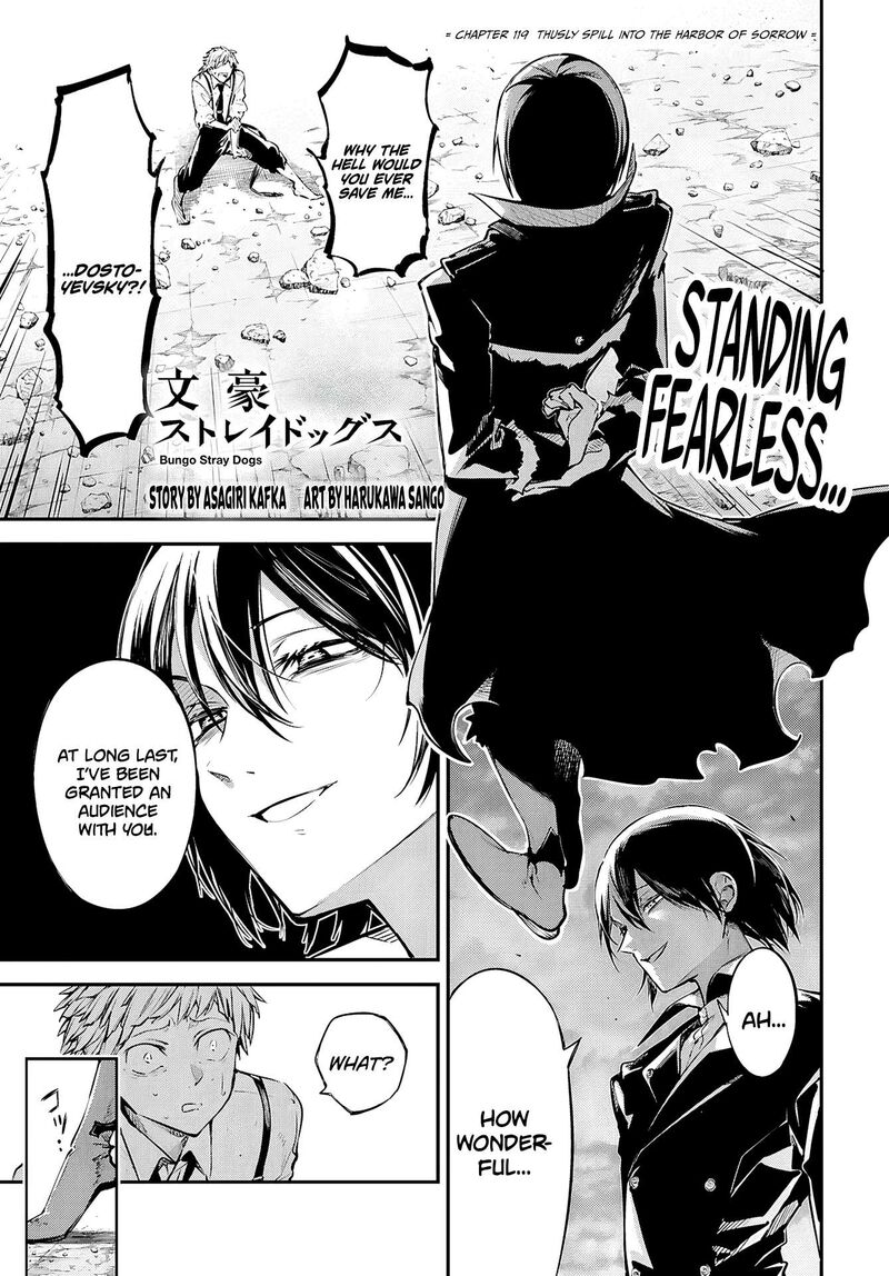 Bungou Stray Dogs Chapter 119 Page 2