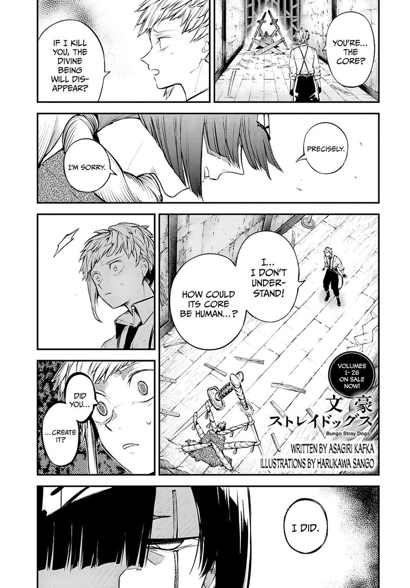 Bungou Stray Dogs Chapter 123e Page 2