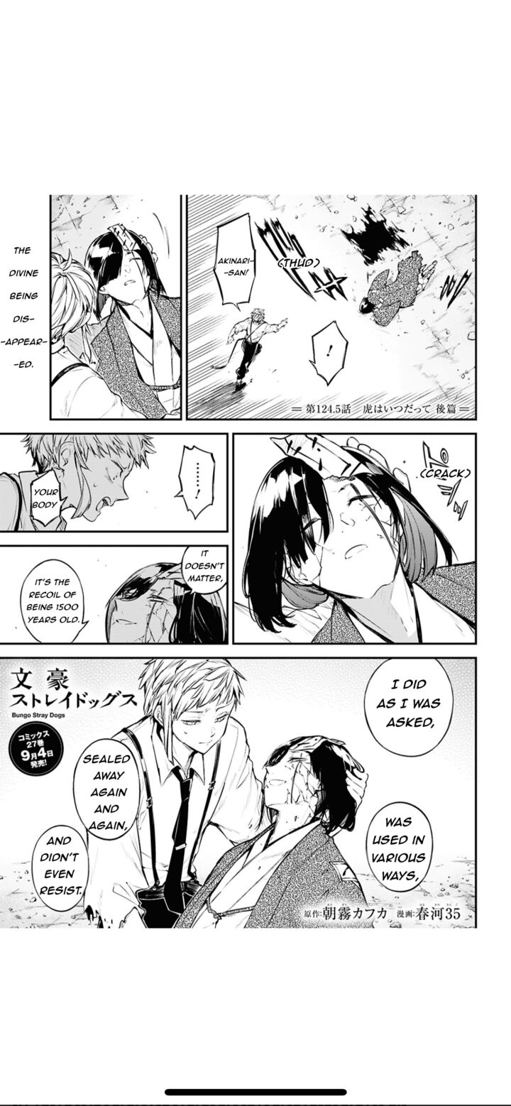 Bungou Stray Dogs Chapter 124e Page 2