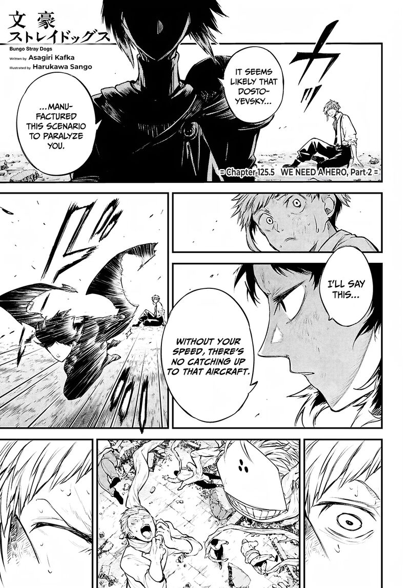 Bungou Stray Dogs Chapter 125f Page 2