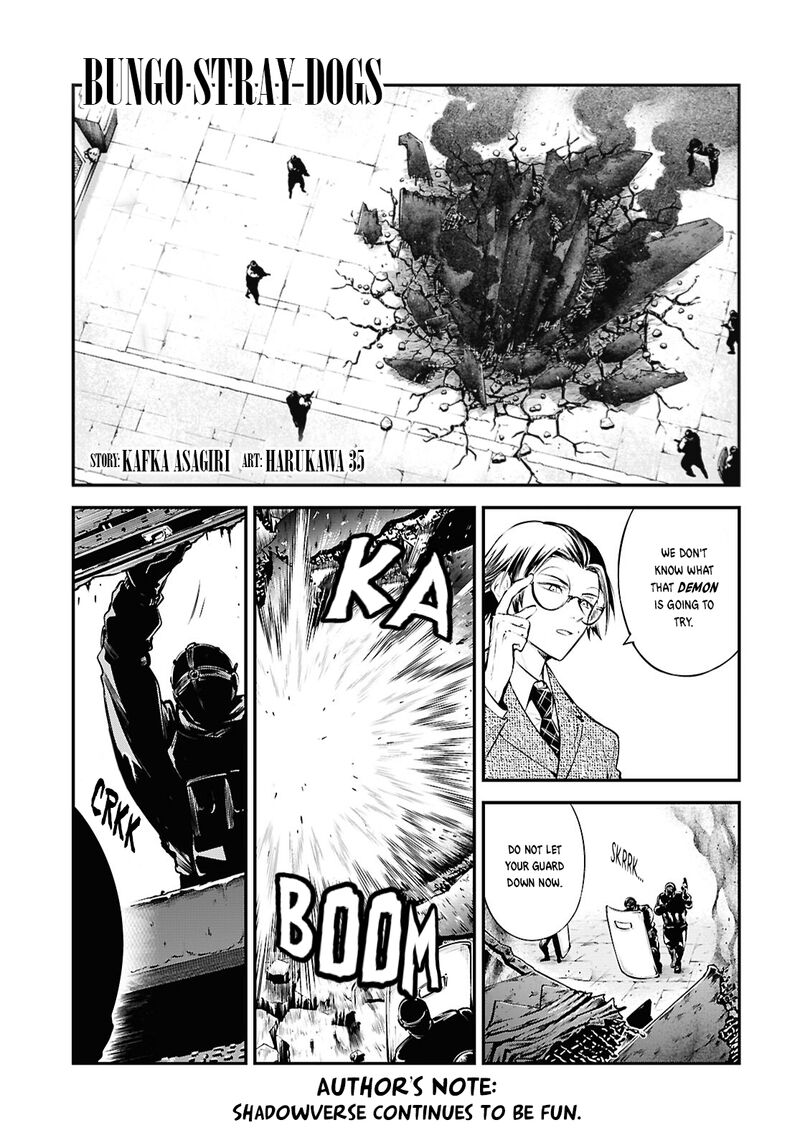 Bungou Stray Dogs Chapter 127 Page 1