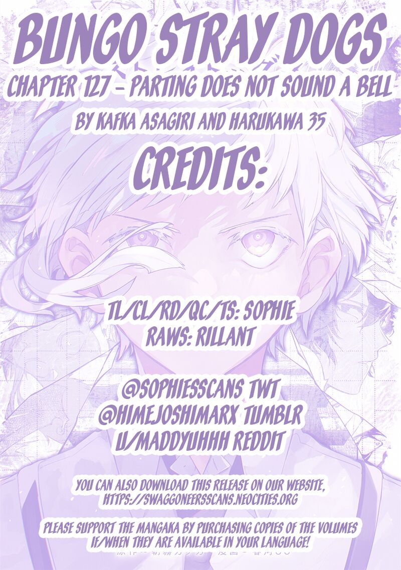 Bungou Stray Dogs Chapter 127 Page 34