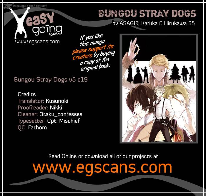 Bungou Stray Dogs Chapter 19 Page 1