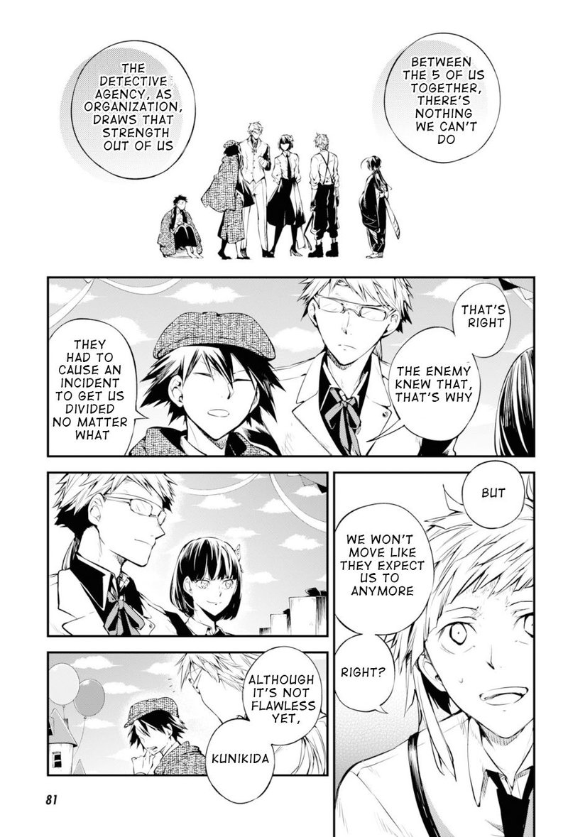 Bungou Stray Dogs Chapter 81 Page 19