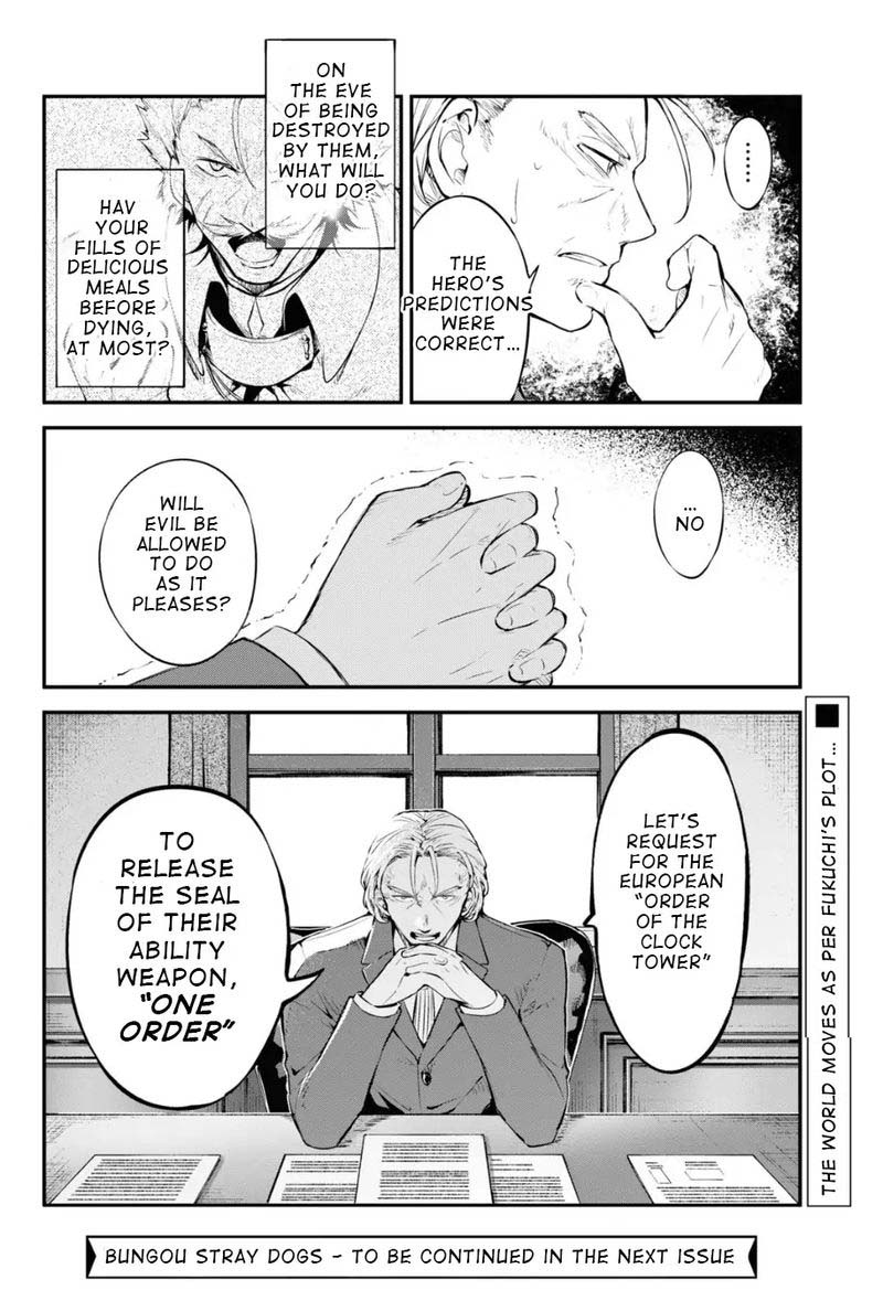 Bungou Stray Dogs Chapter 90 Page 28