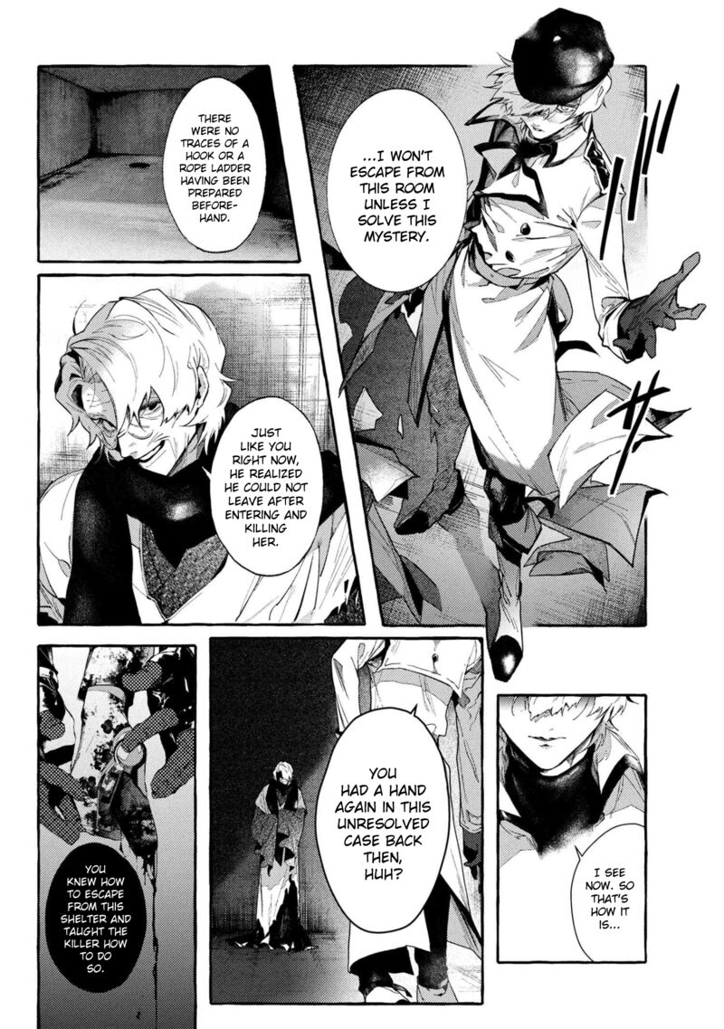 Bungou Stray Dogs Gaiden Ayatsuji Yukito Vs Kyougoku Natsuhiko Chapter 13 Page 8