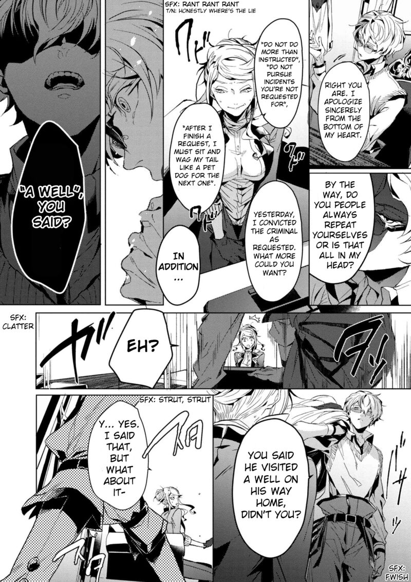 Bungou Stray Dogs Gaiden Ayatsuji Yukito Vs Kyougoku Natsuhiko Chapter 5 Page 6