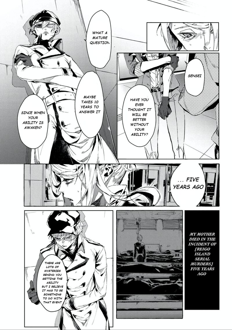 Bungou Stray Dogs Gaiden Ayatsuji Yukito Vs Kyougoku Natsuhiko Chapter 5a Page 10