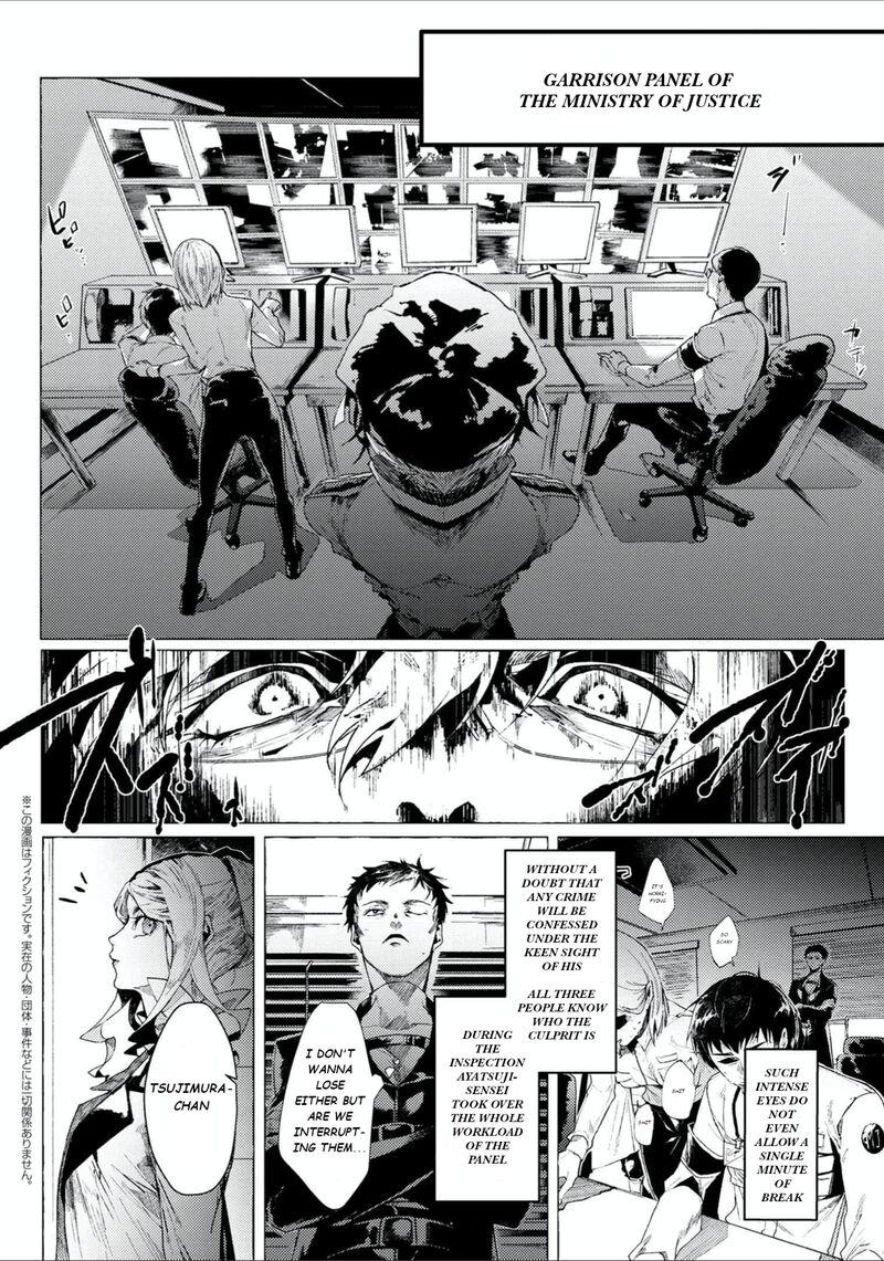 Bungou Stray Dogs Gaiden Ayatsuji Yukito Vs Kyougoku Natsuhiko Chapter 6b Page 2