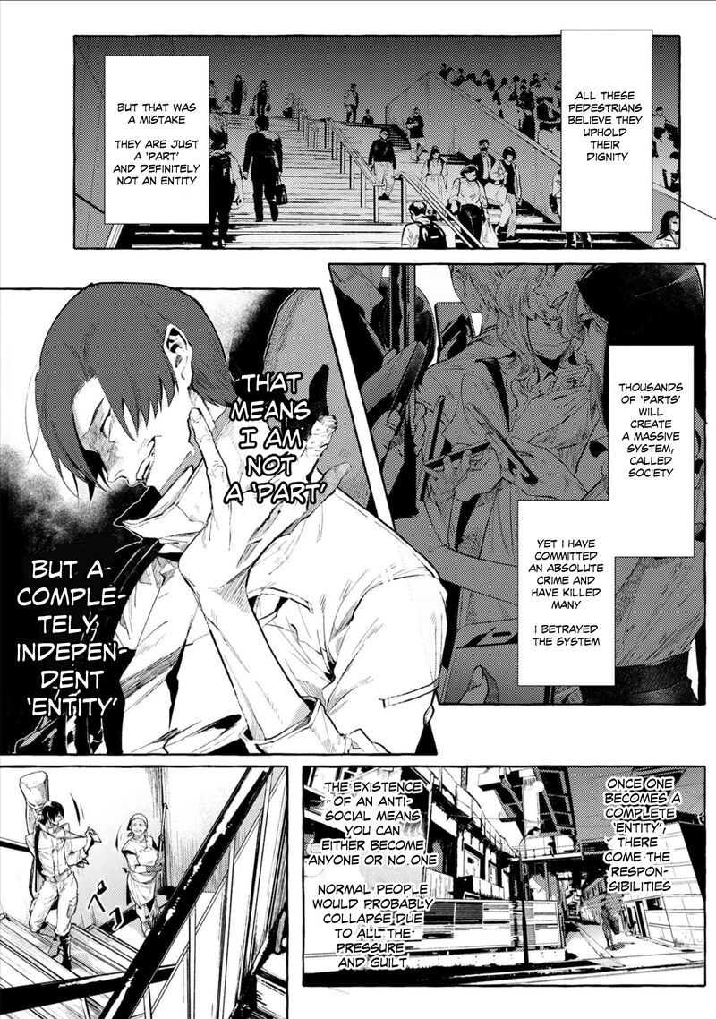 Bungou Stray Dogs Gaiden Ayatsuji Yukito Vs Kyougoku Natsuhiko Chapter 7b Page 3