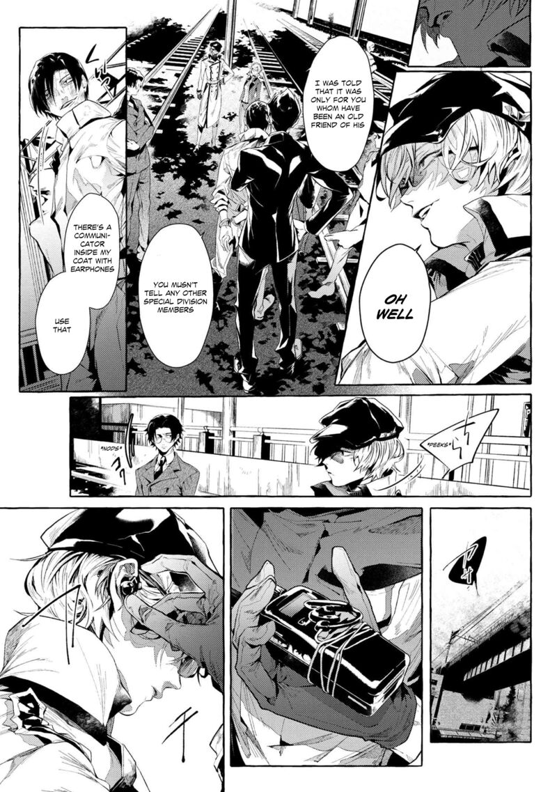 Bungou Stray Dogs Gaiden Ayatsuji Yukito Vs Kyougoku Natsuhiko Chapter 7d Page 8