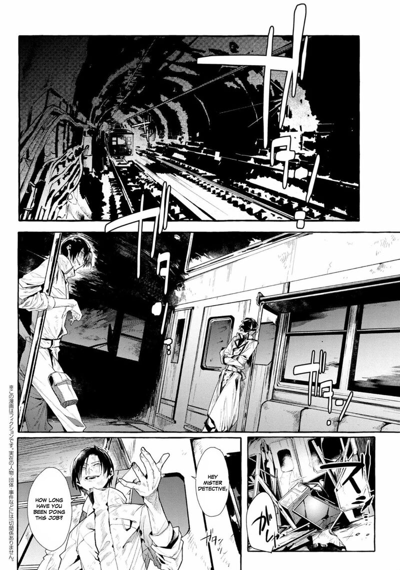 Bungou Stray Dogs Gaiden Ayatsuji Yukito Vs Kyougoku Natsuhiko Chapter 8a Page 3
