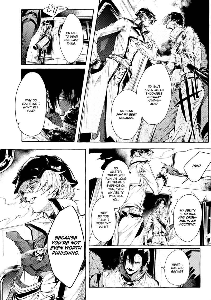 Bungou Stray Dogs Gaiden Ayatsuji Yukito Vs Kyougoku Natsuhiko Chapter 8b Page 3